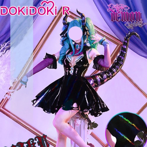 DokiDoki-R VOCALOID Hatsune Miku Cosplay  Little Devil Cospaly Women Costume Halloween | S-PRESALE