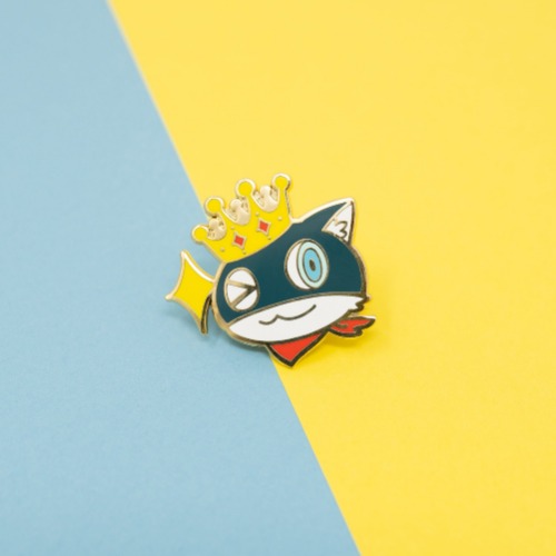 P5 Morgana Enamel Pin - [A Grade] / Locking Clasp