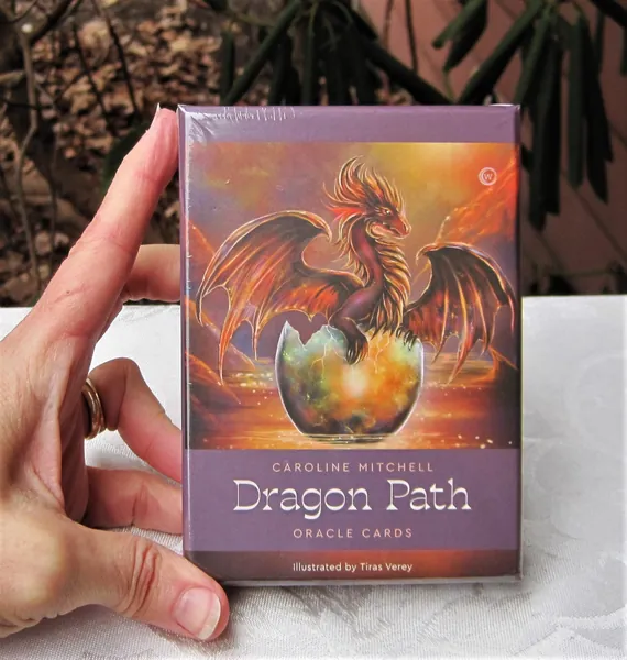 DRAGON PATH Oracle DECK Cards & Guidebook by Caroline Mitchell