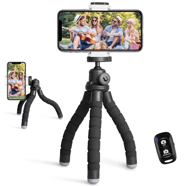 UBeesize Phone Tripod, Portable and Flexible Tripod
