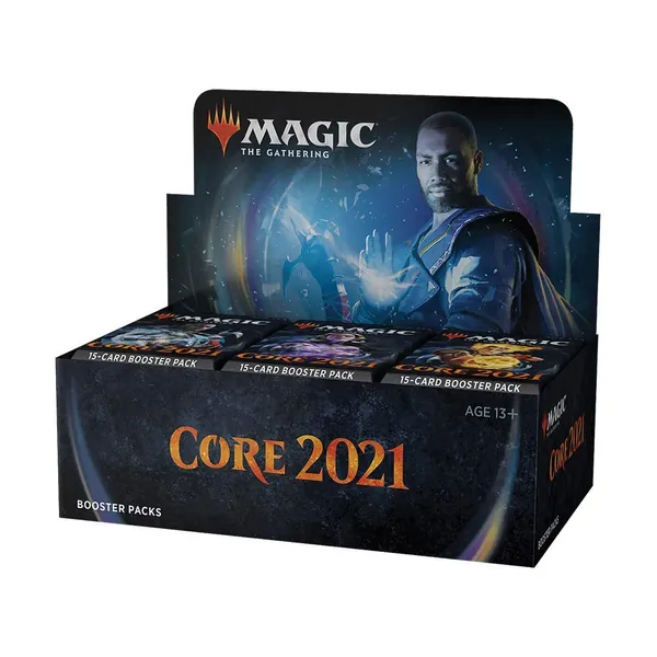 Magic: The Gathering Core Set 2021 (M21) Draft Booster Box | 36 Booster Packs (540 Cards) | Latest Set - 