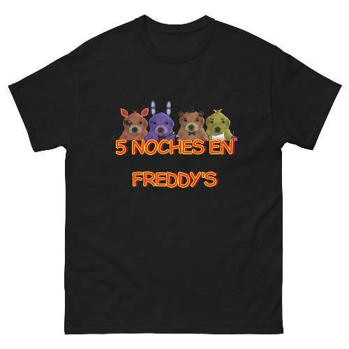 5 Noches En Freddy’s Cringey Tee | Black / S
