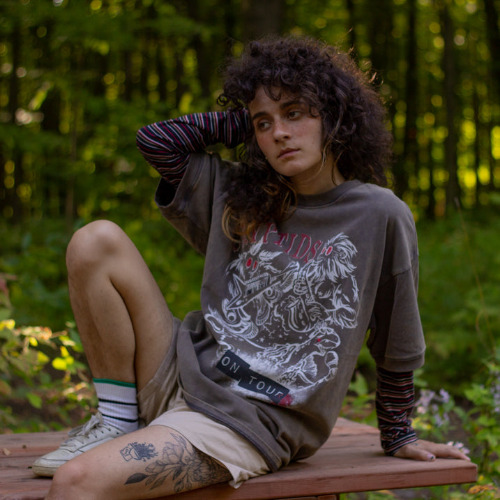 Cryptids on Tour // Bone Dust Brown Wash T-Shirt | 2 Extra Large (2XL)