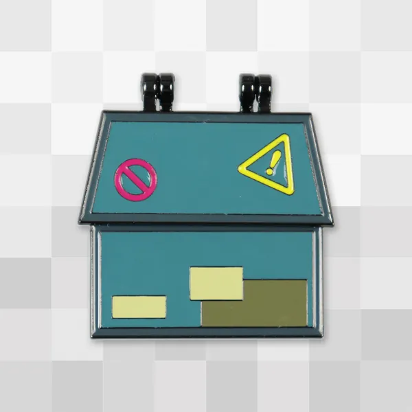 Spamton Dumpster Hinged Pin