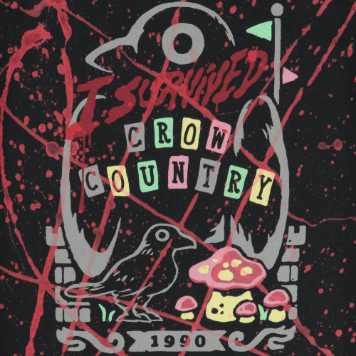 I Survived Crow Country | Unisex XL / Black / Red