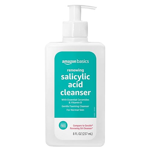 Amazon Basics Renewing Salicylic Acid Cleanser, 8 Fluid Ounces, 1-Pack - 8 Fl Oz (Pack of 1)