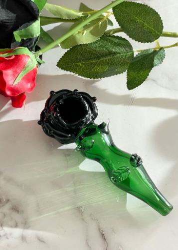 BLACK ROSE PIPE | Cannastyle