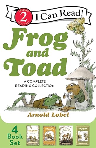 Frog and Toad: A Complete Reading Collection: A Box Set of all 4 Books From the Classic Animal Friendship and Adventure Series, Great for Growing ... for Kids [ages 4-8] (I Can Read Level 2)