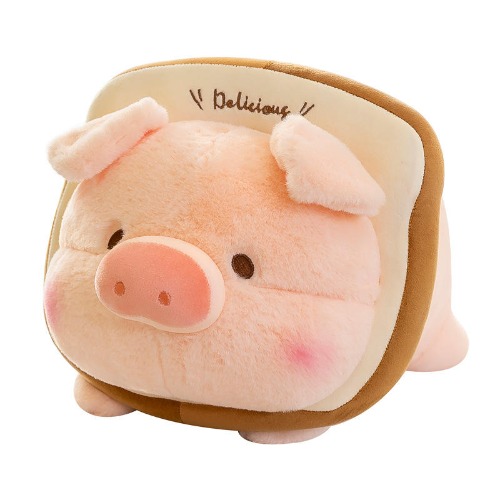 Soft and Cute Pig Plushie - Pink / 35cm