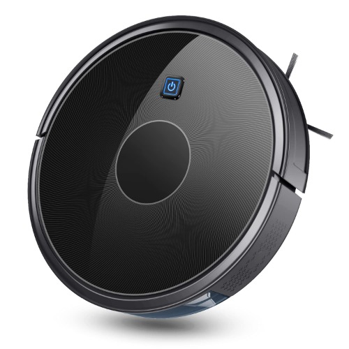 Robot Vacuum Cleaner, Portable Robotic Vacuum, Upgraded Multiple Cleaning Modes, 1600Pa Suction, Ultra-Slim, Self-Charging, Quiet, Ideal for Pet Hair, Hard Floor, Medium Carpet0