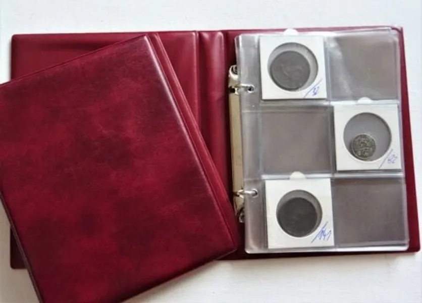 Coin Album Storage Book For 60 Coins in Holders | eBay