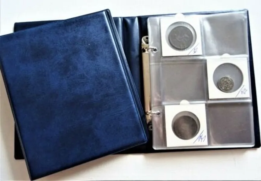 Coin Album Storage Book For 60 Coins in Holders | eBay