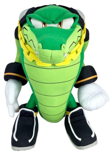 Sonic The Hedgehog - Vector The Crocodile Plush 14"H | Default Title