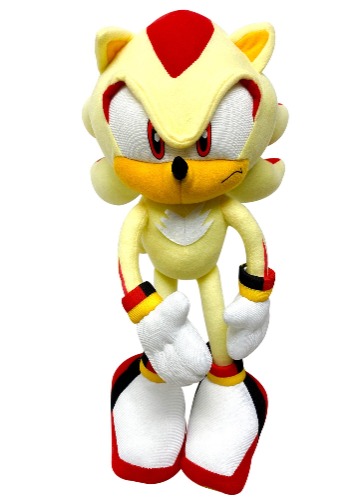 Sonic Hedgehog - Super Shadow The Hedgehog Plush 10"H | Default Title