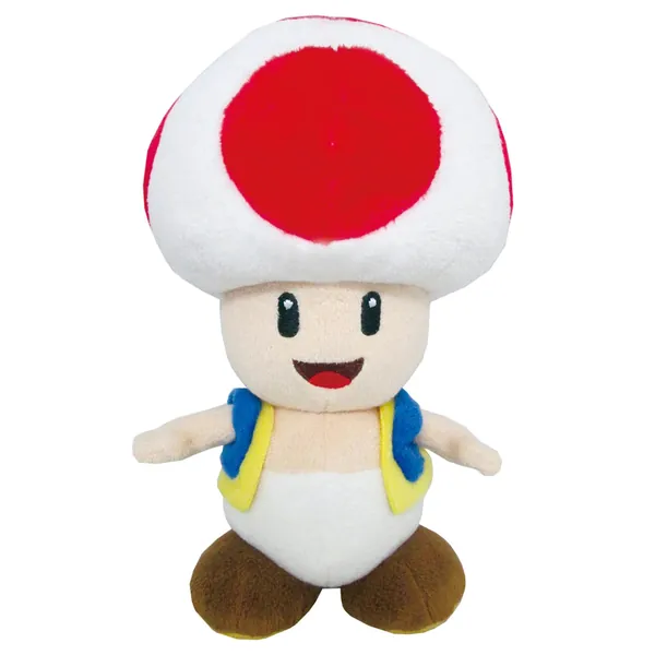 Super Mario All Star Collection Toad 7.5Plush