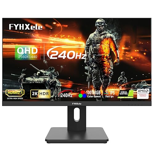 Throne | XOTIKCRIMSON | FYHXele Gaming Monitor, 27 Inch 240Hz 2K QHD ...