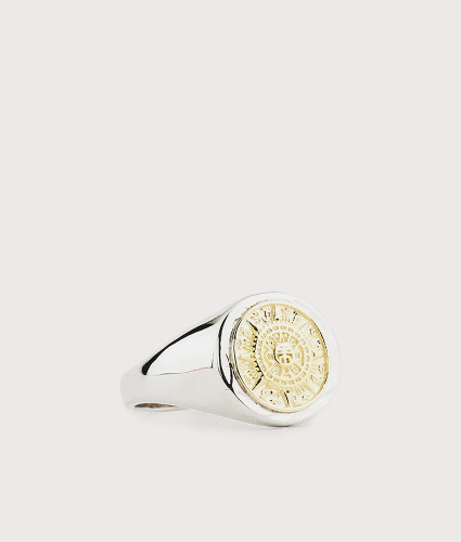 Silver Compass Ring - U/10.5 / Silver / S-COM-RNG