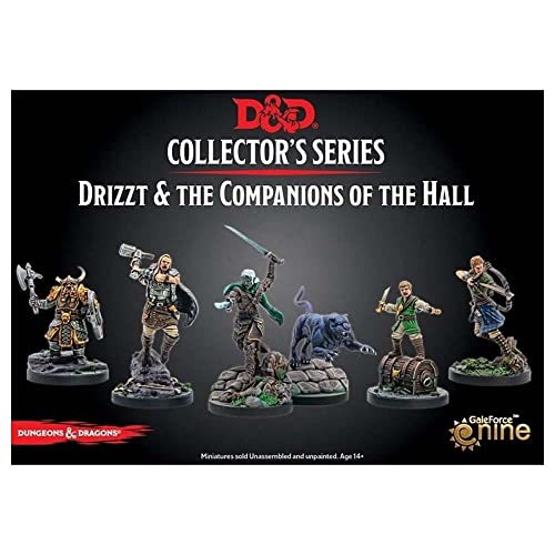 The Legend of Drizzt - Companions of The Hall- 6 Figures