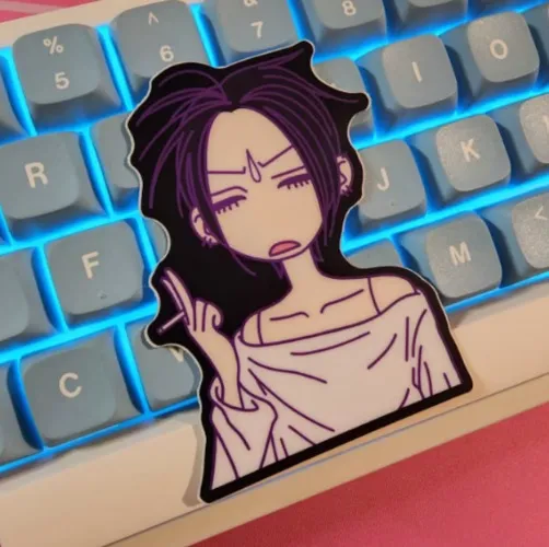 Kawaii Cute Anime Decal Sticker - Waterproof & Weatherproof - Car JDM PC Peeker Peeking