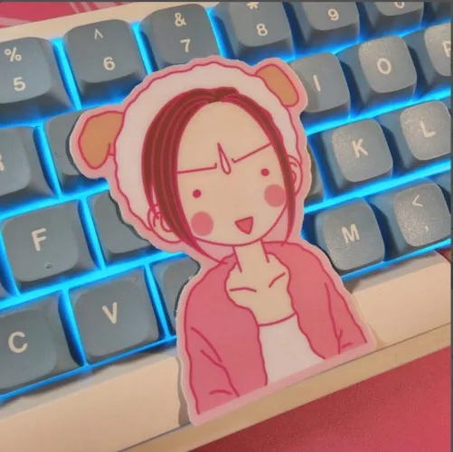Kawaii Cute Anime Decal Sticker - Waterproof & Weatherproof 