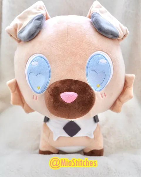 Rockruff Plush JUMBO Pokemon Toy [Made to Order]