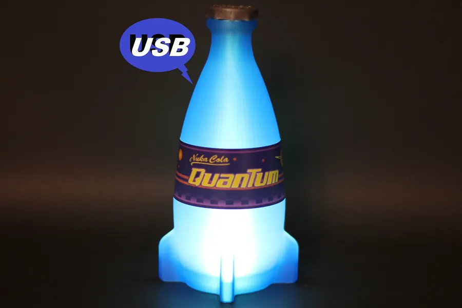 Nuka Cola Quantum Bottle Lamp USB Light