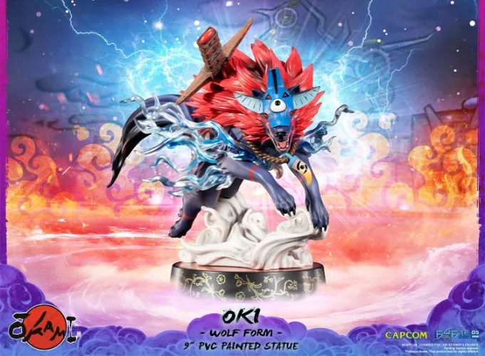 Okami – Oki (Wolf Form) PVC (Standard Edition)
