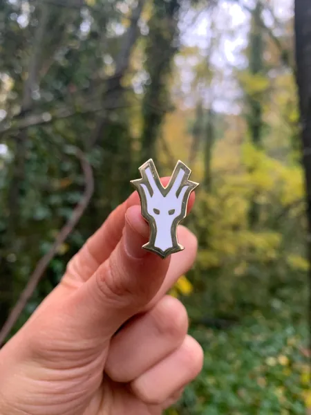Skyrim Dragon Pin | Hard Enamel Pin