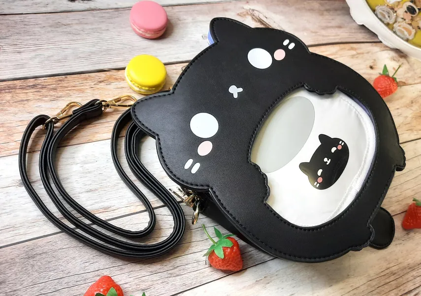 Black Cat ita bags + 1 free enamel pin + 1 sticker set