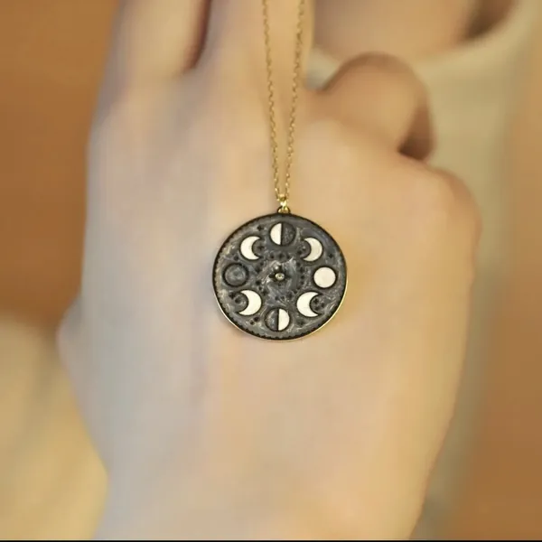 Moon Phases Necklace