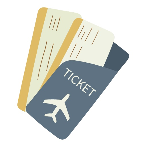 Plane ticket to Krabi