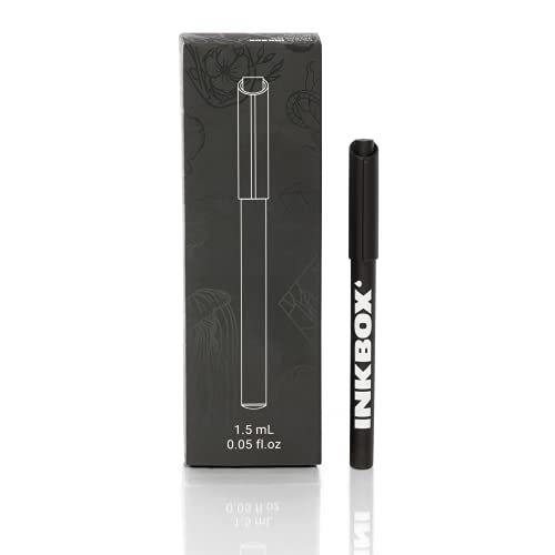 Inkbox Freehand Tattoo Marker - Medium, Draw on Skin, Long-Lasting 1-2 Weeks, Temporary Tattoo Pen, For All Artists, Water Resistant For Now Ink - Fades Naturally, 1-Pack - Medium-Tip Marker - Marker Medium