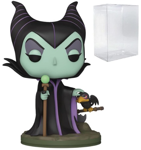 POP Disney: Villains - Sleeping Beauty Maleficent Funko Pop! Vinyl Figure (Bundled with Compatible Pop Box Protector Case), Multicolored, 3.75 inches