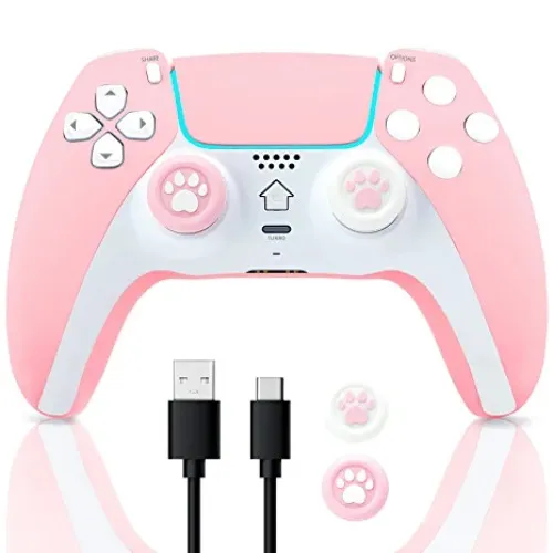 Pink wireless controller ps4 💖🐇🎮