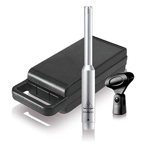 Behringer ECM8000 Ultra-Linear Measurement Condenser Microphone, Silver - Single