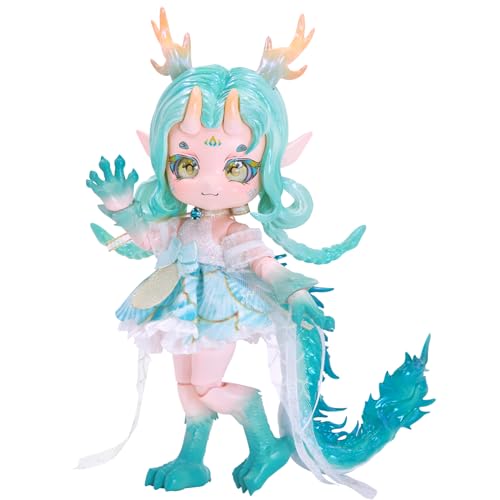 ICY Fortune Days 1/12 Scale 14cm Bjd Doll Animal Figure - Beast Series, Great for Gift, Decoration, DIY Exercise, Collecting, Girl Doll (Dragon) - Dragon
