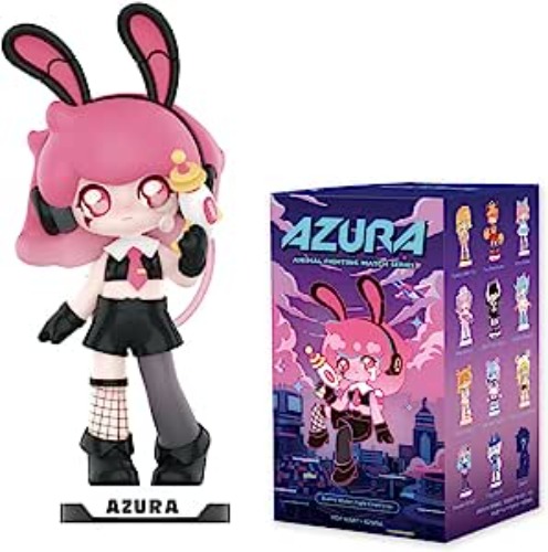 pop mart Azura Animal Fighting Match Series 1PC Exclusive Action Figure Box Toy Bulk Box Popular Collectible Art Toy Cute Figure Creative Gift, for Christmas Birthday Party Holiday