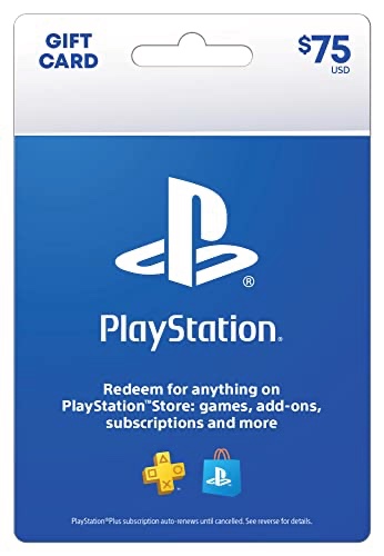 Sony PlayStation Gift Card - 75 - Traditional