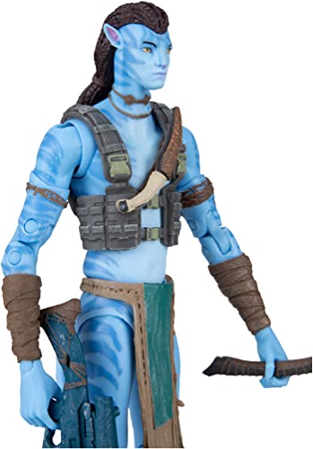McFarlane Toys - Disney Avatar 2 : The Way of Water - Jake Sully (Reef Battle) Action Figure 7 inch