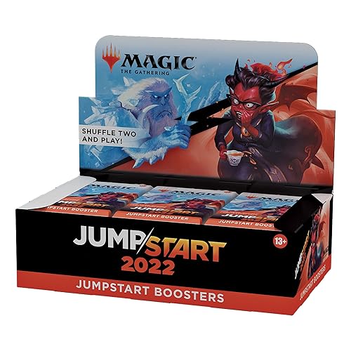 Magic: The Gathering Jumpstart 2022 Booster Box | 24 Packs (480 Cards) | 2-Player Quick Play