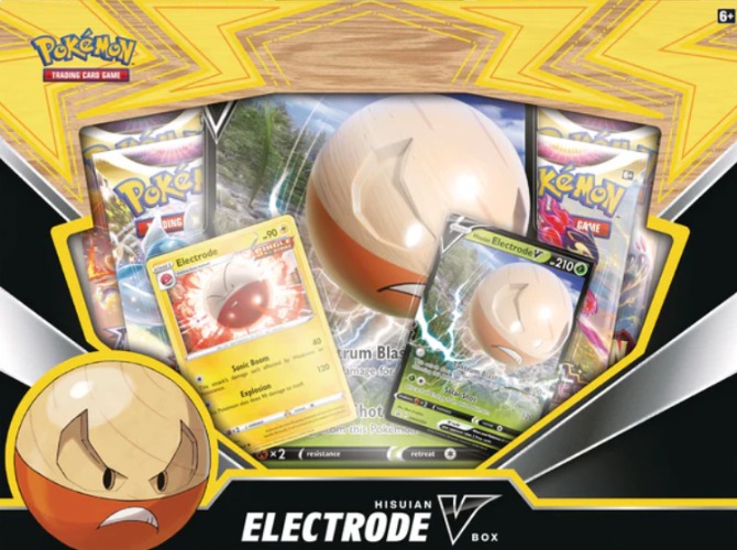 Pokemon Hisuian Electrode V Box