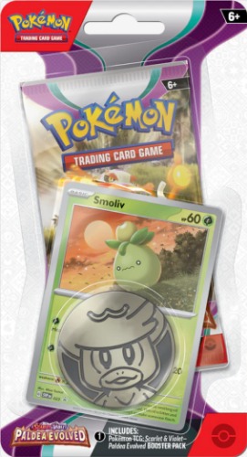 Paldea Evolved Checklane Blister - Growlithe