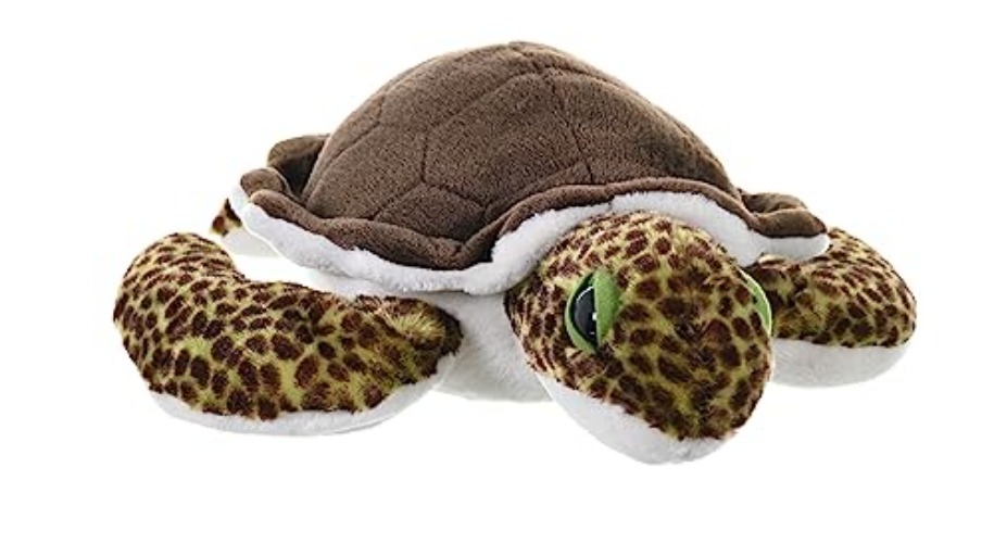 Wild Republic Sea Turtle Plush, Stuffed Animal, Plush Toy, Gifts for Kids, Cuddlekins, 15 Inches