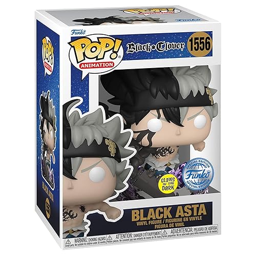 Funko Pop! Animation: Black Clover - Demon Asta (GW)(Exc), Collectable Vinyl Figure - Gift Idea - Toys for Kids & Adults 74522