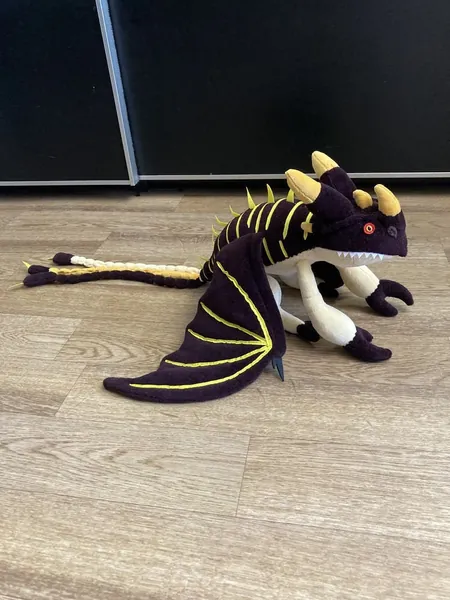 Sleuther Plush, How To Train Your Dragon, Dragon Plush, Httyd, Stormcutter