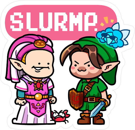 Game Grumps - SLURMP. Sticker