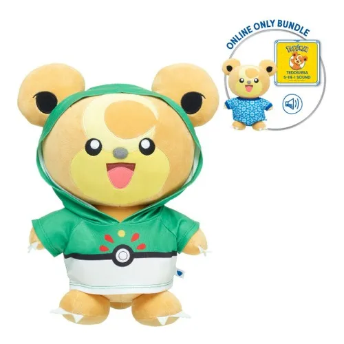 Teddiursa Plush Bundle | Shop Pokémon at Build-A-Bear®