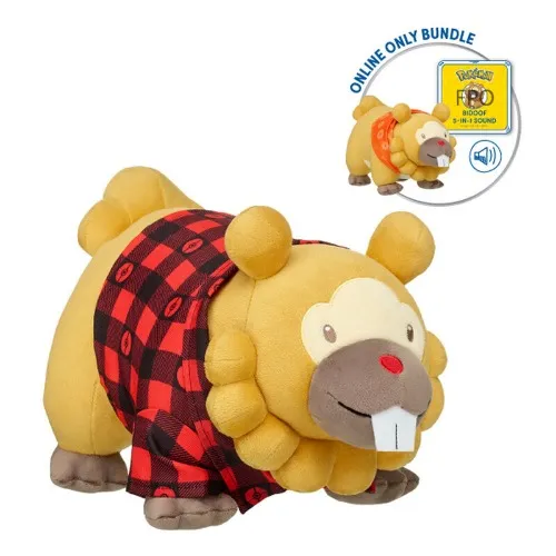 Online Exclusive Pokémon Bidoof Plush Bundle 