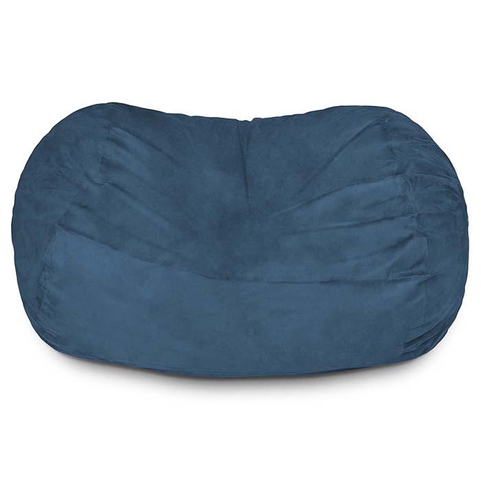 Bean Bag Chair by Beanbag Factory - Navy / 6FT