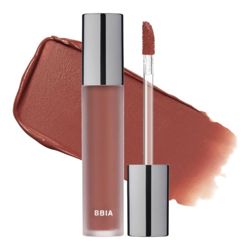 BBIA Last Velvet Tint - Soft & Creamy Matte Finish Lip Stain, Blur Effect with Velvety Texture, Long-Lasting, High Pigment, Lightweight, Non-Drying, Vegan, Korean Lip Makeup (V36 FEIGN COOL) - V36 FEIGN COOL